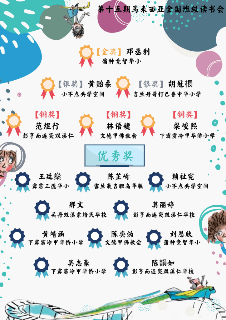 第十五期马来西亚全国班级读书会